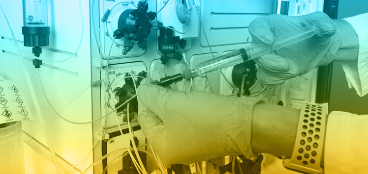 a&m labor Chemische Messmaschine